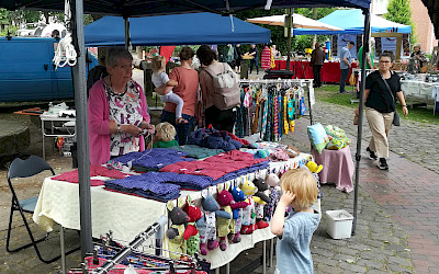 Grosser Bauern- und Handwerkermarkt-Ausstellerin